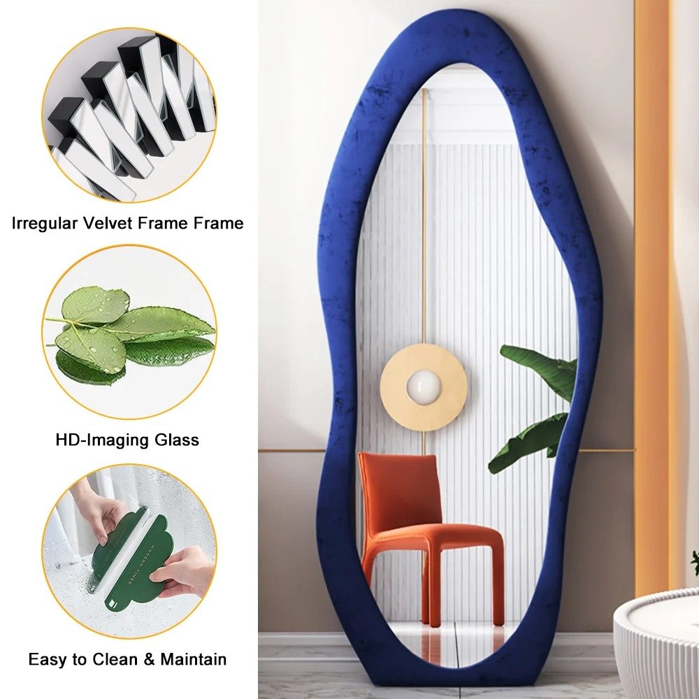 Solomon-Wavy-Velvet-Squiggly-Floor-Mirror-Star-Home-Furniture-17 Solomon-Wavy-Velvet-Squiggly-Floor-Mirror-Star-Home-Furniture-17